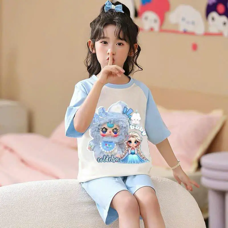 COMBO 4 BỘ  Bộ  ÁO Cộc TAY 4 MÀU 4 HÌNH BABY THEREE HOT TREN 2025 DÀNH CHO BÉ GÁI 14-40KG Cotton set  áo  yếm  cho  bé  gái đồ bộ  legging  cho  bé  gái set chobe gai xinh set  đồ  bé  gái bộ  ngủ  cộc  cho  bé  gái quâ  notreem         cho  bé  gái quần 2