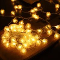 Gambar Vixplorn 80LED Dandelion String Lights Lampu Dekorasi Kamar Lampu Dekorasi Idul Fitri Lampu senar bertenaga baterai Lampu Kelap Kelip - Cahaya hangat, 3M20 LED dari Vixplorn official Kab. Tangerang 4 Tokopedia