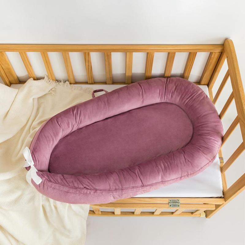 1 Piece Baby Lounger, Soft Skin-friendly Breathable Baby Bed, Portable Crib For Newborn, Halloween Decor 5