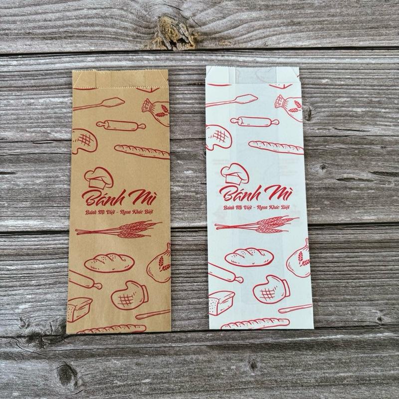 1000 Túi Bánh Mì Truyền thống chất liệu giấy kraft nhập khẩu ATVSTP