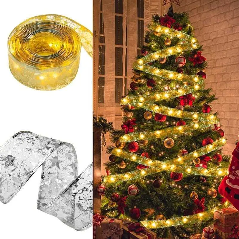 Partigos Lampu Hias String Lights Model Pita Natal 50 LED Warm White - AA562