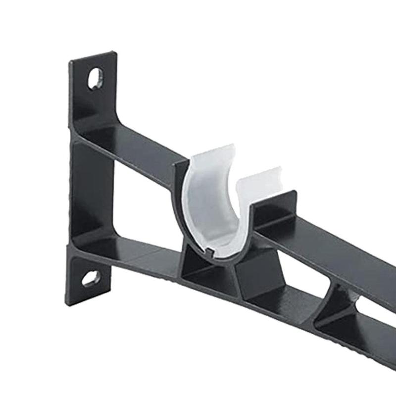 Product Introduction of 4 Pieces Curtain Rod Brackets for Wall with Mounting Screws Curtain Pole Holders for Hotel Drapery Rods Living Room Bedroom Home 1