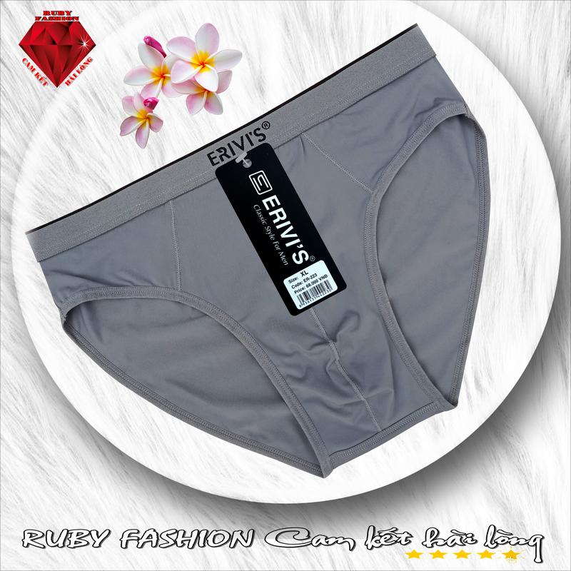 Set 5 chiếc quần sịp nam, quần lót nam Erivis, Chất liệu thun lạnh cao cấp, co giãn 4 chiều, hàng Việt Nam chất lượng cao 4