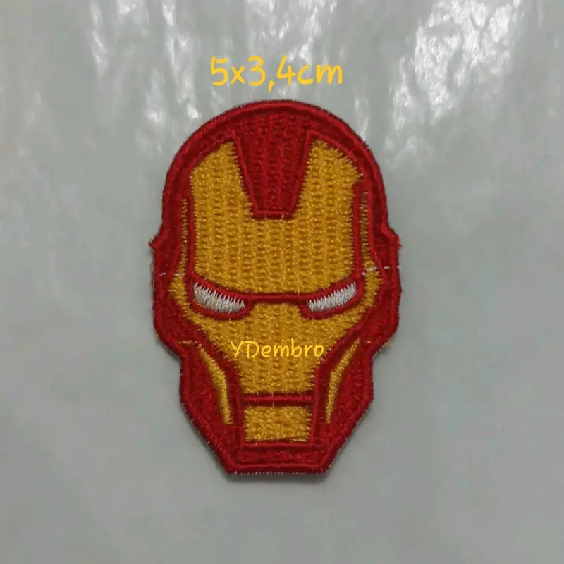 Patch Bordir Karakter Super Hero Iron On Anyaman Renda 2