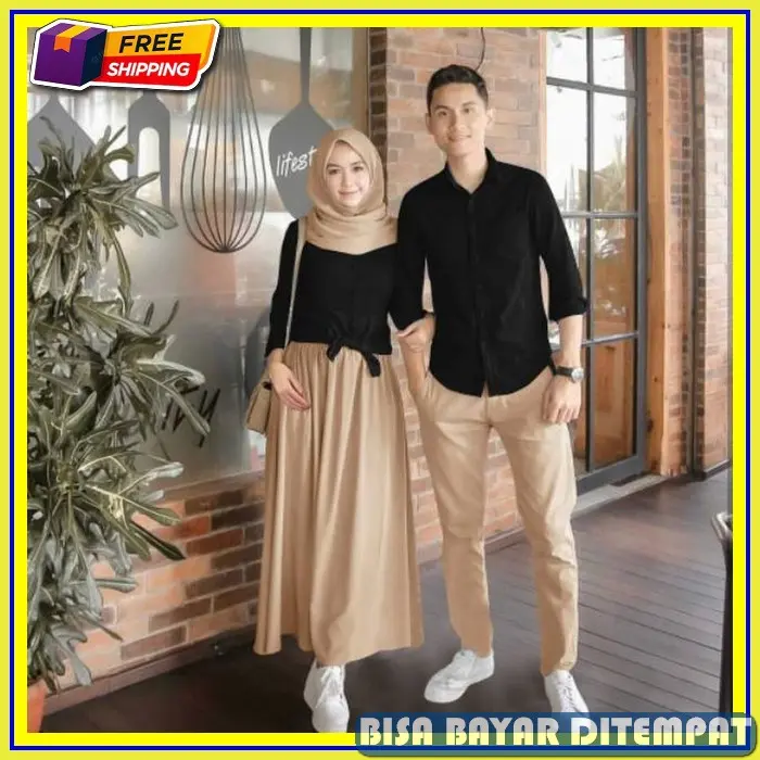 Gamis Couple Keluarga Keluarga Lebaran 2022 Elegant Kapel Aesthetic Simple Baju Elegan Tebal Doi Rekomendasi Gamis Couple Pasangan Kekinian Suami Istri Model Terbaru Viral Sarimbit 78