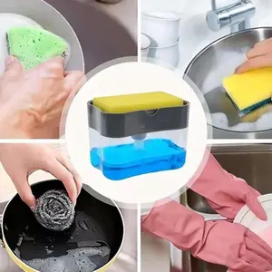 AY Dispenser Sabun Cuci Piring Tempat Sabun Busa Sponge