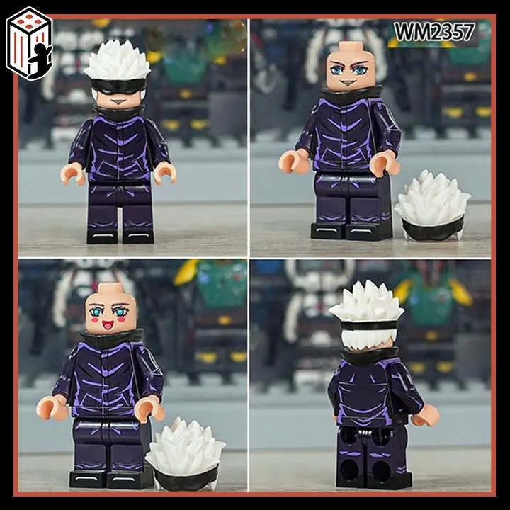 Đồ chơi Lắp Ráp Nhân Vật Jujutsu Kaisen Mô hình Nhân vật anime Chú Thuật Hồi Chiến WM6139 3
