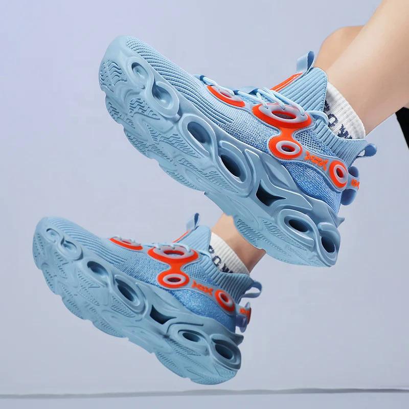 Individuell gestaltete neue Laufschuhe für Männer, Sportschuhe mit Plattform-Trainingssohle, Outdoor-Freizeitschuhe aus Mesh, Wanderschuhe für Männer, Turnschuhe, Sportschuhe_voghion.com