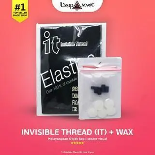 Alat Sulap Invisible thread IT Wax - Uzop Magic (mainan menerbangkan)