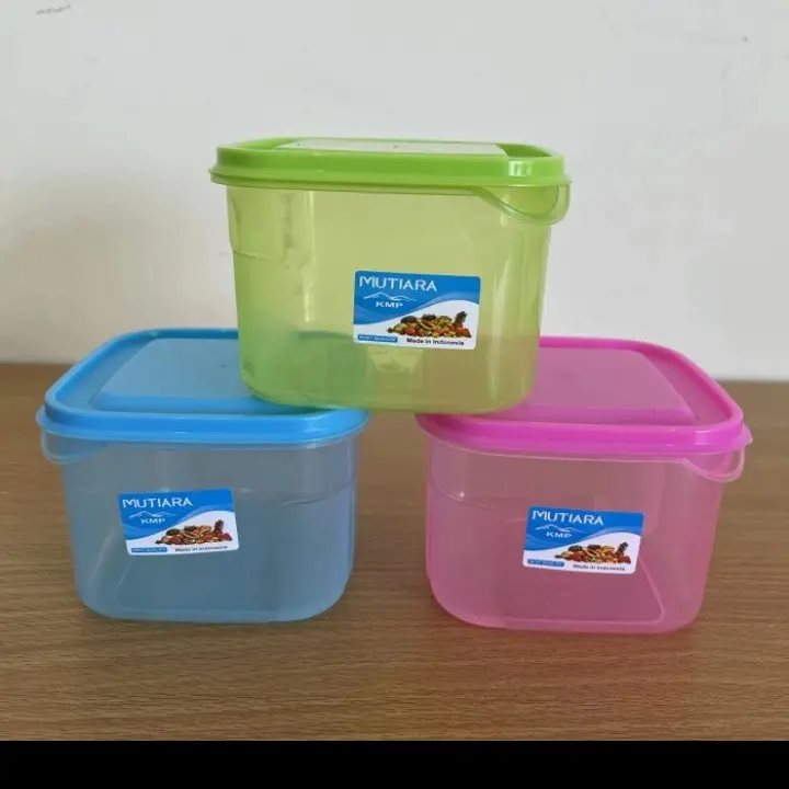 Toples segi plastik 500 mil Zayn - wadah bumbu -aksesoris KMP 0