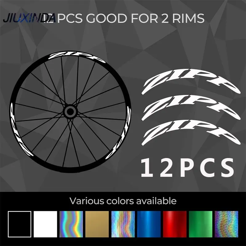 JIUXINDATT zipp Suitable for mountain bike and road bike vinyl rim sticker decal