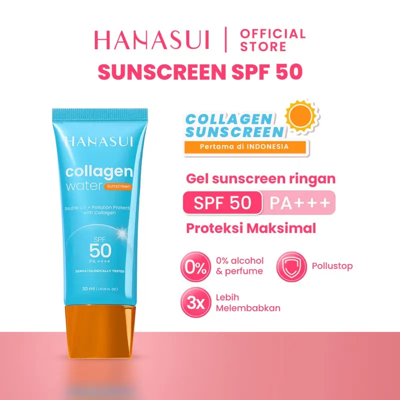 HANASUI Collagen Water Sunscreen SPF 30 | SPF 50 1