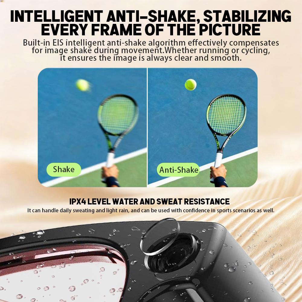 Smart Ai Glasses 1200w HD Camera Photo Translation Video Recording Calling Wi Fi Transmission Suitable For Both Men And Women - Image 4