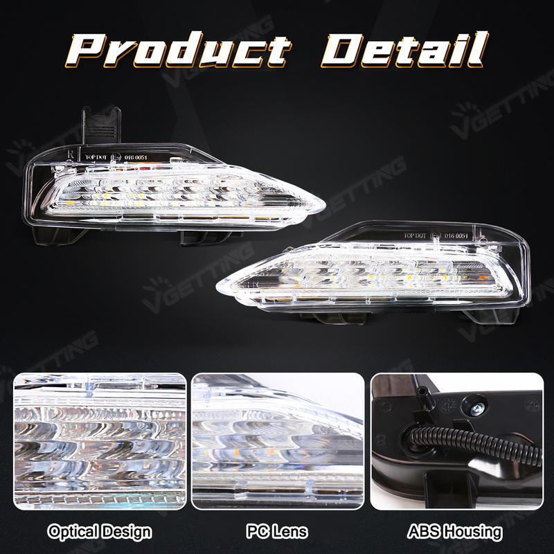 Product Introduction of Car Front Bumper Fog Lamp Daytime Running Light DRL with turn Signal Lamp For Infiniti Q50 Q50S Sport Model 2014 2015 2016 2017 2018 2019 2020 22