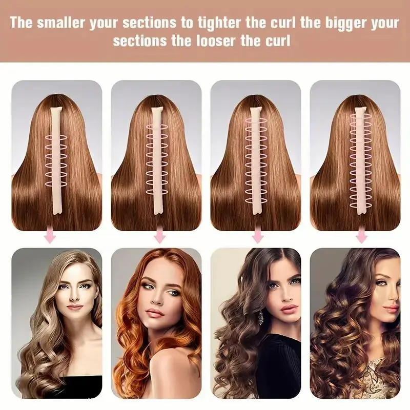 Heatless Hair Curler Set, 4 Counts/set Hair Curler & Hair Tie, Heatless Hair Styling Tool for Women & Girls, No Heat Hair Styling Tool, Heatless Hair Styling Tools, Hair Products 3