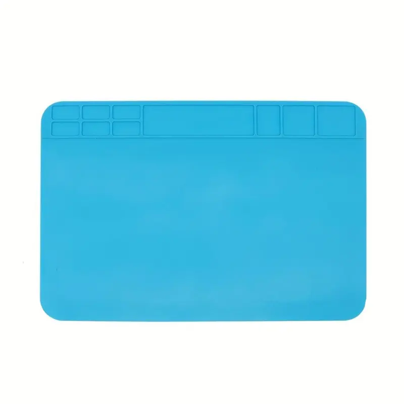 Silicone Soldering Mat, Repair Work Mat, Large Platform Station Pad For Soldering, Solid Color Welding Pad, Welding Accessories 0