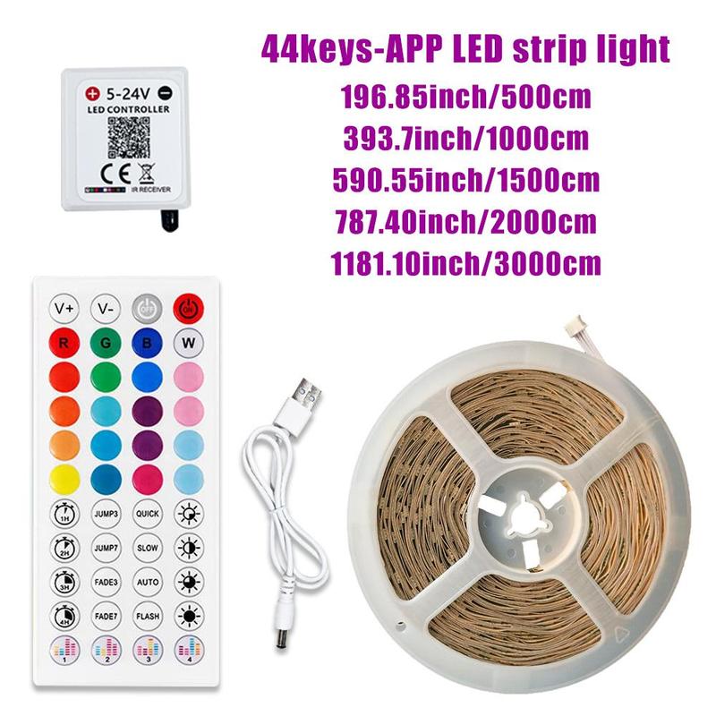 Product Introduction of Multifunctional LED Light Strip, RGB Color Changing LED Light Strip with Remote Control & APP Control, Decorative Light for Home Party Festival 1