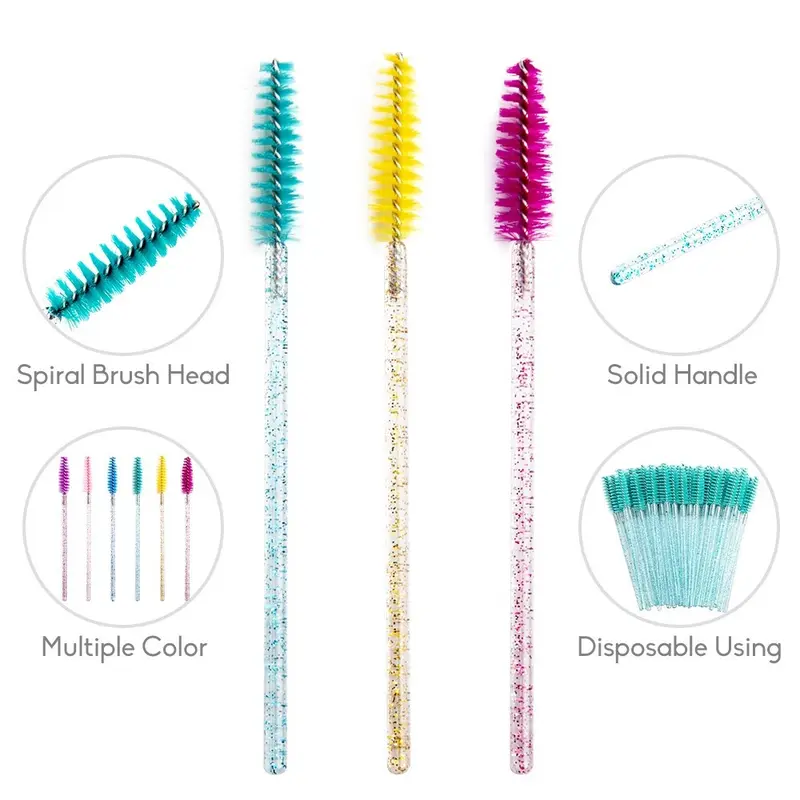Cọ chải mi Kim Tuyến ,chuốt mi, mascara,cho mi vào nếp, dụng cụ nối mi 3
