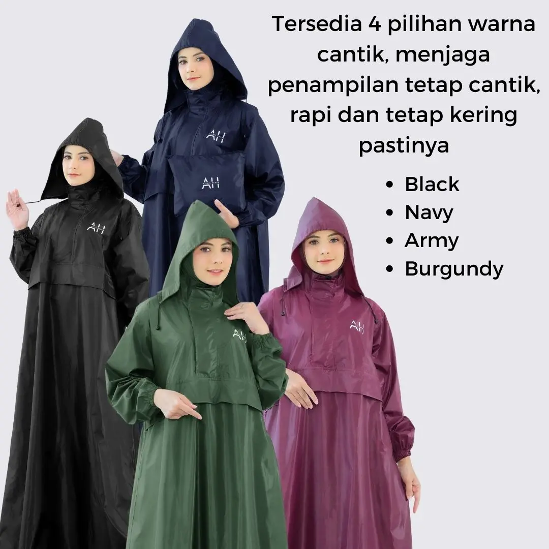 Raincoat 01 Jas Hujan Gamis Anti Bocor