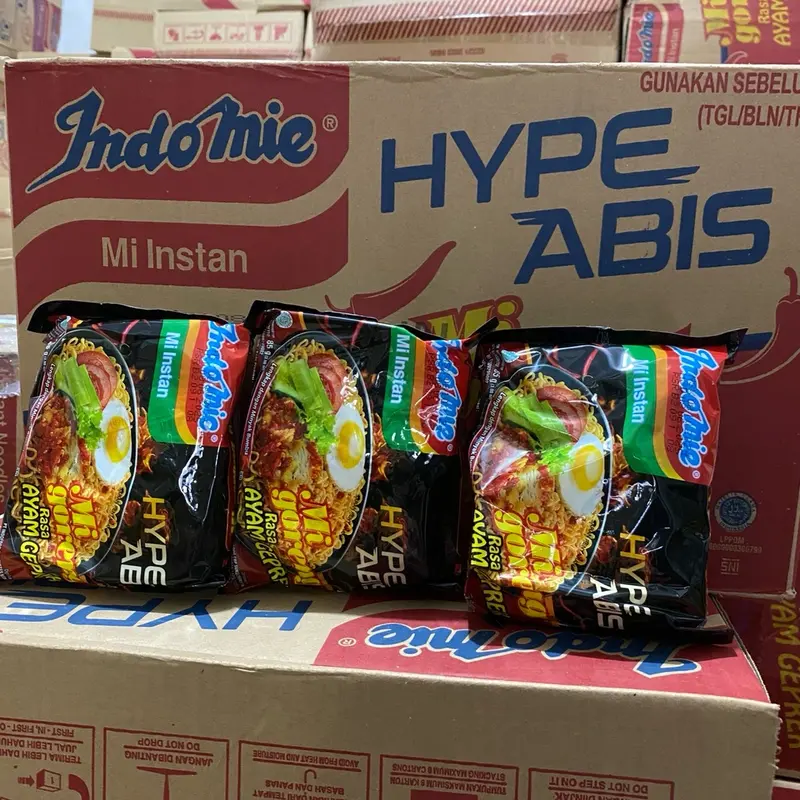 ￼SỈ THÙNG 40 gói mì Trộn indo chính hãng date mới toang full vị siêu ngon Food 4