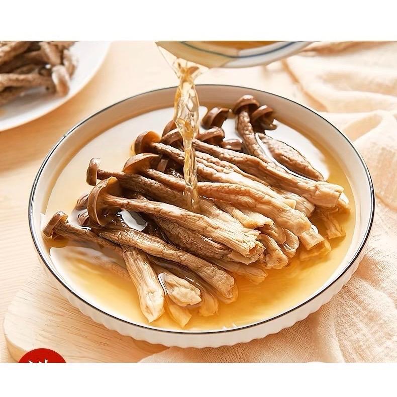   “ Freeship”  Túi Nấm Lộc Nhung Khô túi 500g + Hàng Mới Công ty- thơm ngon - b.ổ dư. ỡng Food 