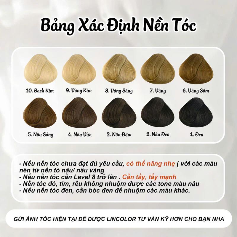Product Introduction of Thuốᴄ nhuộm tóc màu NÂU LẠNH. không tẩy, LIN_COLOR, tặng kèm oxy trợ nhuộm và bao tay,trùm đầu, bịt tai đổi màu tóc Women Nữ Dưỡng Tóc 13