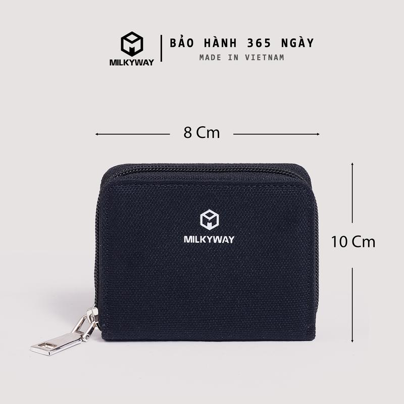 ví vải mini milkyway unisex siêu bền chống thấm nước chất liệu polyester chính hãng milkyway brand 4