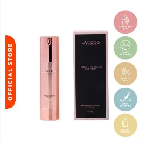 MSBB - Lacoco Hydrating Divine Essence Melembapkan Mencerahkan Memudarkan Hiperpigmentasi Wajah 0