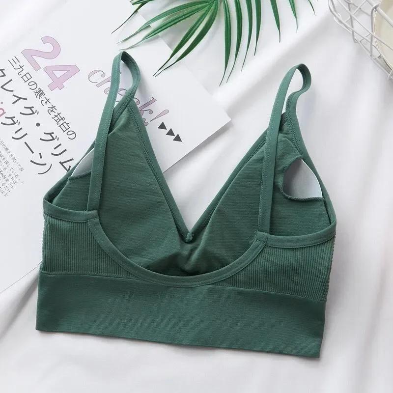 Product Introduction of {Wet14}    Áo Bra Gân Tăm Hở Lưng Sexy (Áo Tập Yoga, Áo Tập Gym, Đồ Bơi Nữ, Áo Lót Nữ) -SHOPCHIBI 22
