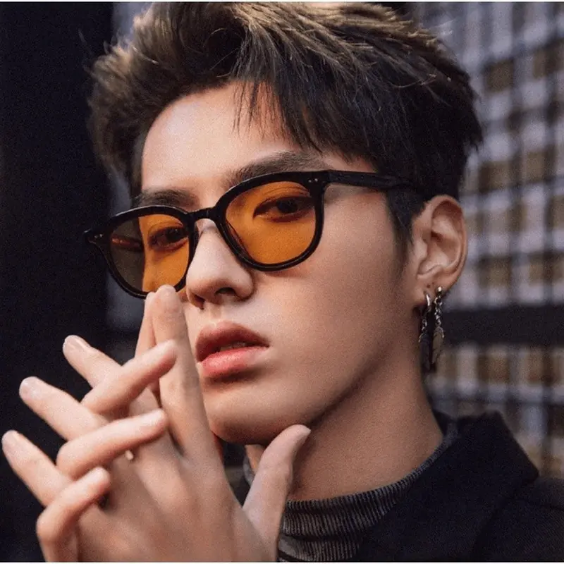 Kacamata Hitam Cowo Cewe Unisex Fashion Kacamata Hitam Retro Gaya Sunglasses XP-H017 2