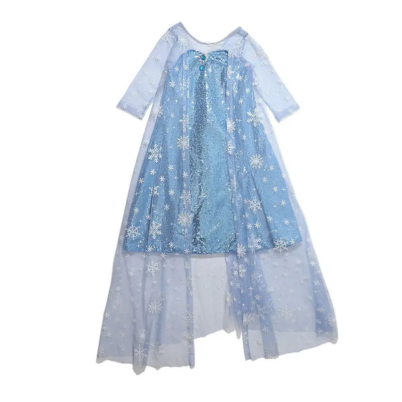 2025 Elsa Princess Dress for Girls Children's Frozen Elsa Dress Elsa Summer  Performance Costume - TikTok Shop Singapore
