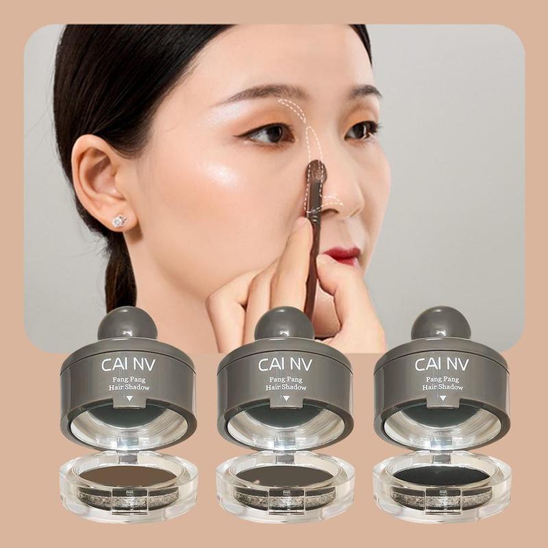 Product Introduction of 1pcs Hairline Shadow Powder Waterproof And Sweat Resistant Long-lasting Natural Filling Hairline Shadow Powder 15