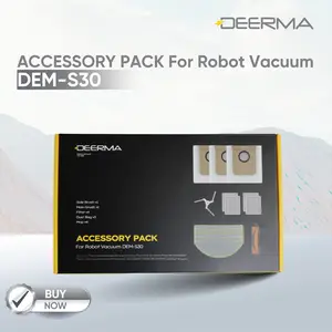Deerma Robot Vacuum Cleaner S30 | Sapu Pel Vakum Penyedot Debu |Paket Aksesori