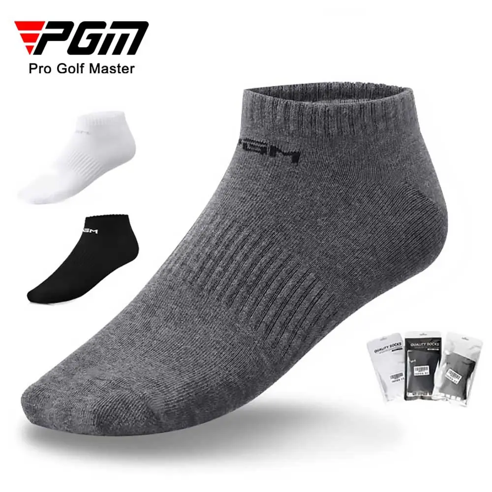 [PGM] Golf Socks Men's Sports Socks Athletic Socks Men's Socks Sweat-Absorbent Breathable Socks Wz007