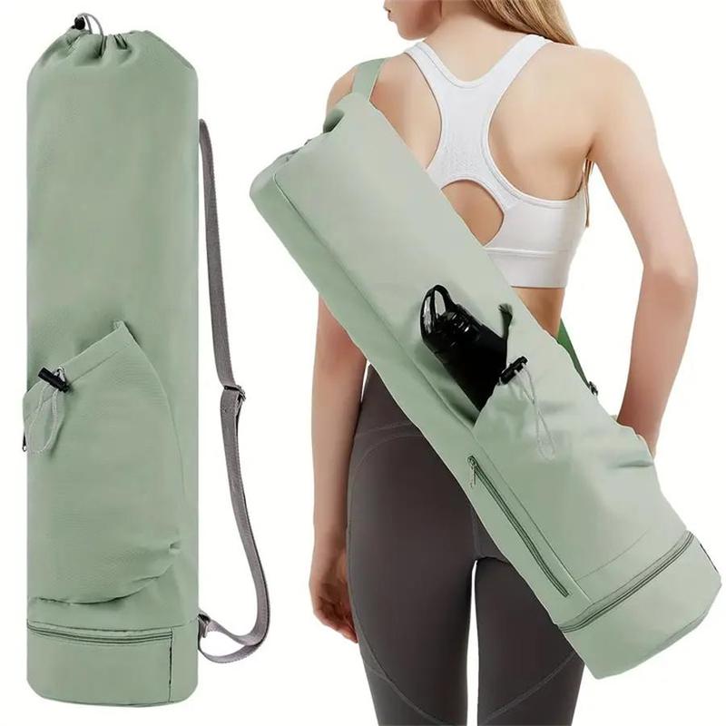 Product Introduction of Yoga Mat Bag, Multifunctional Storage Yoga Mat Bag with Water Bottle Pocket & Waterproof Wet Bag, Adjustable Shoulder Strap Sports Bag for Yoga & Pilates 5