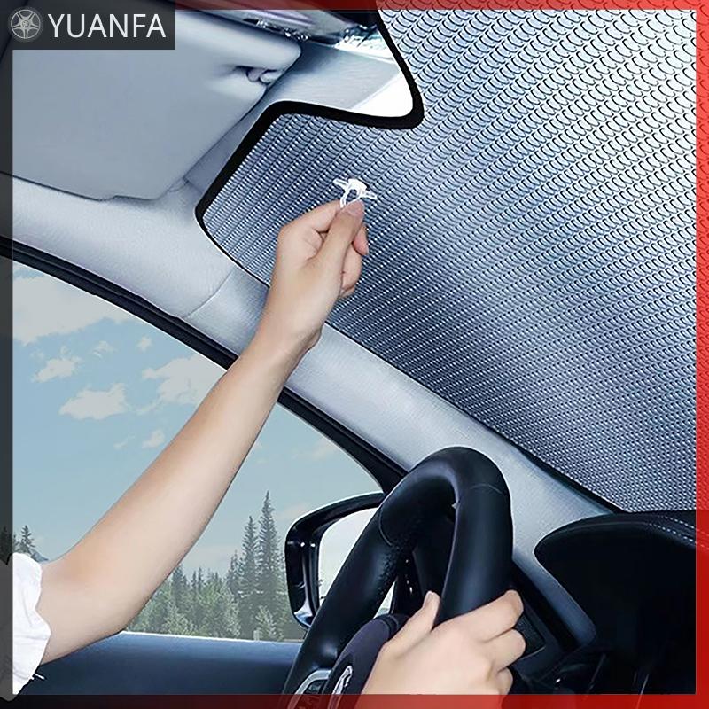 Tấm Che Nắng Cửa Sổ Trước Ô Tô, Che Chống Tia UV, Tấm Che Nắng, Tấm Che Kính Chắn Gió, Phụ Kiện Che Nắng Rèm Tự Động 3
