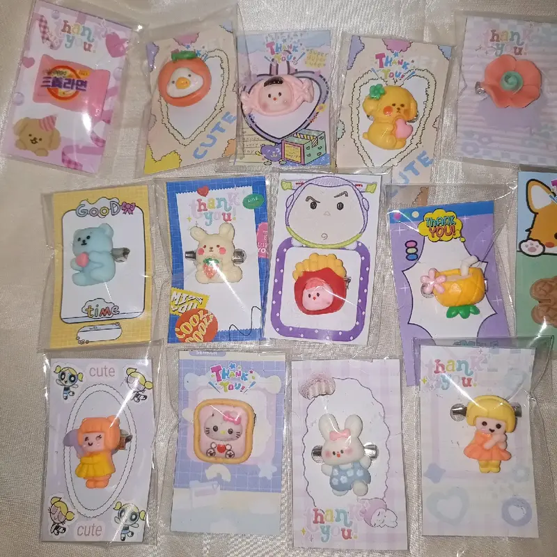 Kemas Plastik Bros Clay Mini Resin Clay Pin Hijab Siap Jual 0