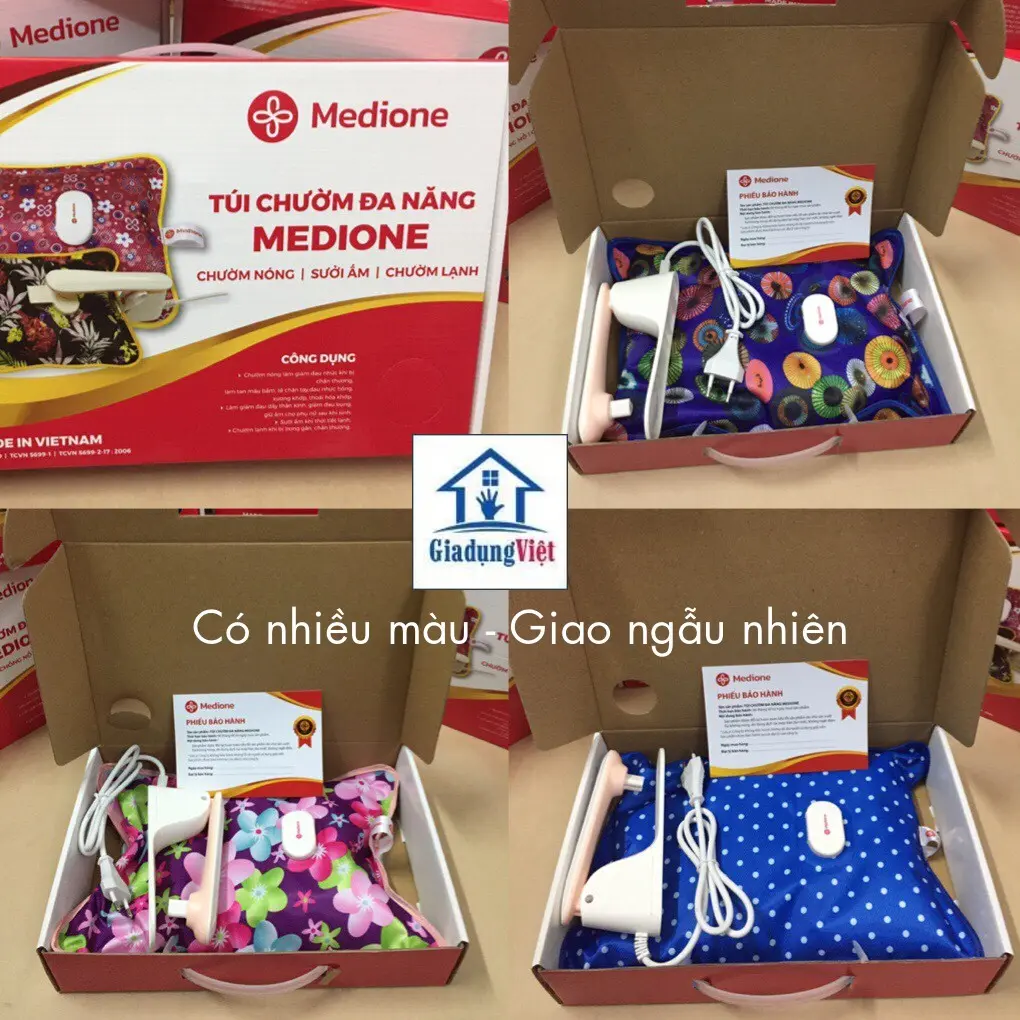 Túi chườm nóng lạnh MEDIONE - Bảo hành 6 Tháng