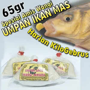 Umpan Jadi Ikan Mas Aroma Amis Wangi Beli 3 Gratis 1 By Raja Podium 65gr