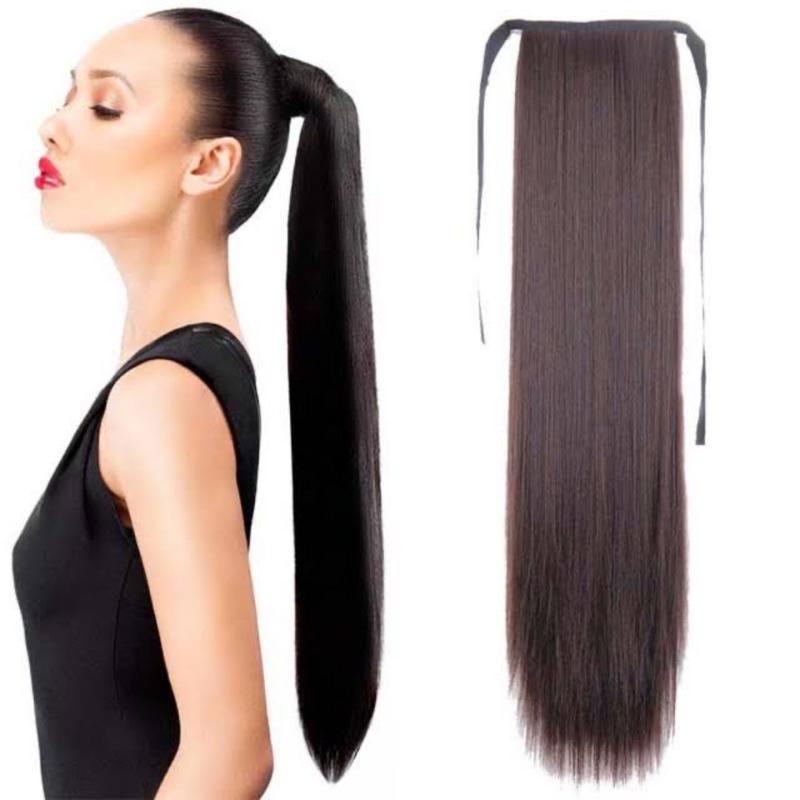 Tóc giả nữ cột thẳng dài 7 tất Wig