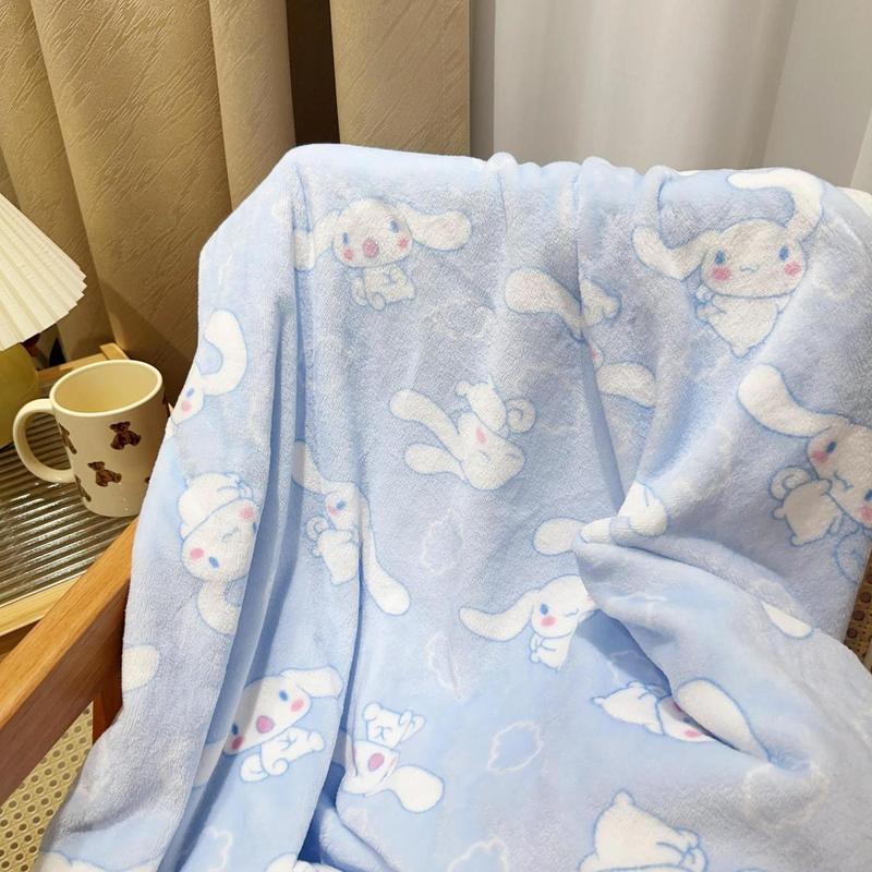 Product Introduction of Chăn Nhỏ Hoạt Hình, Cinnamoroll Babycinnamoroll, Phong Cách Nữ Tính, Thích Hợp Cho Mùa Thu Và Mùa Đông, Chăn Ngủ Trưa, Chăn Đi Chơi Ký Túc Xá, Bao Gồm Khăn Trải Sofa, Dễ Thương Và Nữ Tính 2