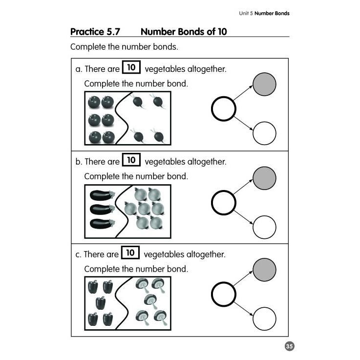 Product Introduction of High Quality Preprimary Preparatory Course Mathematics K2 Book A/Singapore Syllabus/Assessment Books 4