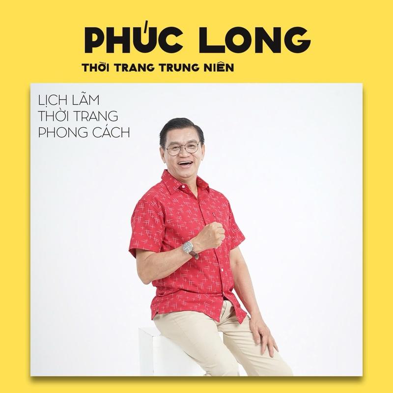 Áo sơ mi trung niên ngắn tay có túi vạt ngang xẽ tà chất liệu lụa in họa tiết xęc chéo Menswea