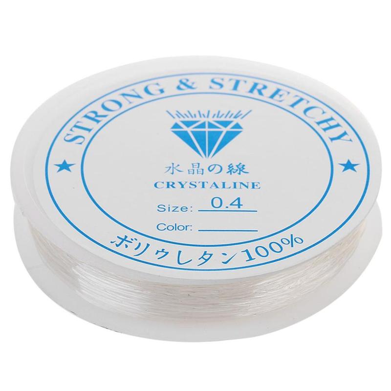10m Bracelet String Clear Craft Wire Stretch String Cord For Jewelry 0