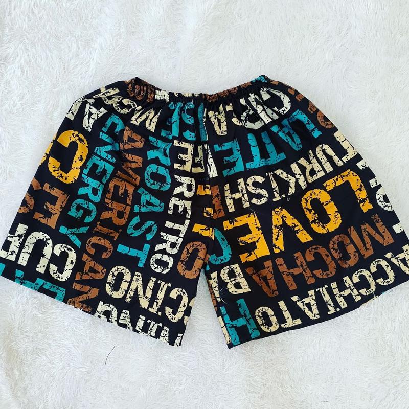 (PROMO 5PCS) Celana Pendek Boxer Dewasa Unisex Pria Wanita motif Katun shorts  Santai Surfing Distro 8