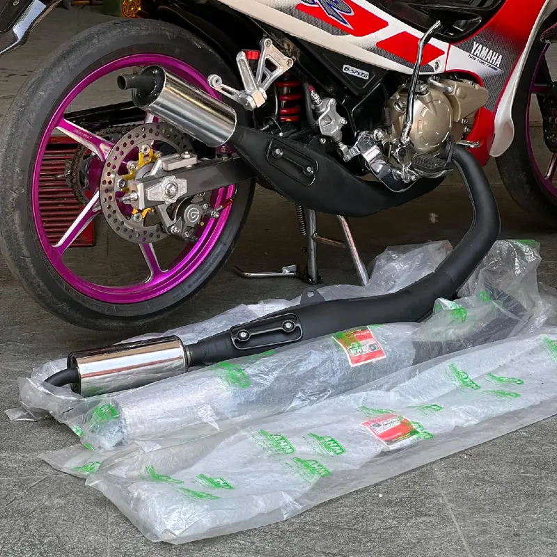 KNALPOT AHM MALAYSIA DAN AHM LOKAL YAMAHA 125Z 125ZR 1