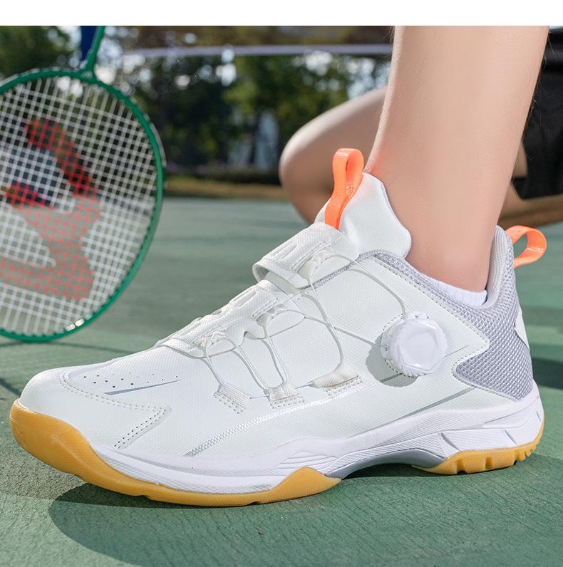 Product Introduction of In Stock Professional Badminton Shoes Tennis Shoes Volleyball Shoes Table Tennis Ball Shoes Direct Supply New Badminton Shoes Men's and Women's Professional Volleyball Shoes Non-Slip Training Shoes Shock Absorption Table Tennis Ball Shoes 5