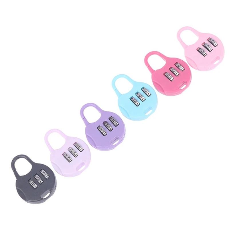 Product Introduction of Portable Plastic Password Combination Lock Backpack Padlock Combination Padlock Padlock 3 Digit Gym Drawer Lock Digit Locks Drawer 15