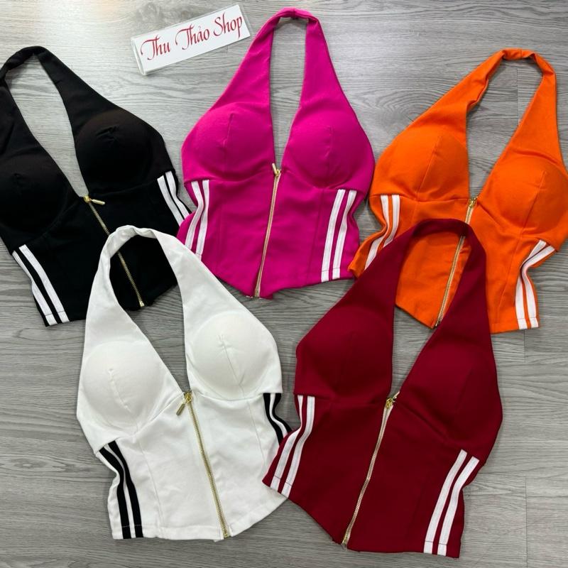 ÁO YẾM CHOÀNG PHỐI KHUY CÓ KÈM MÚT ĐỆM