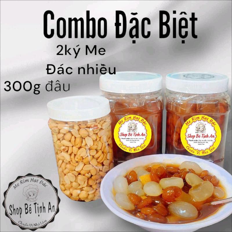  2ký me rim đác nhiều tặng 300g đậu phộng Ăn Vặt hạt hạnh 